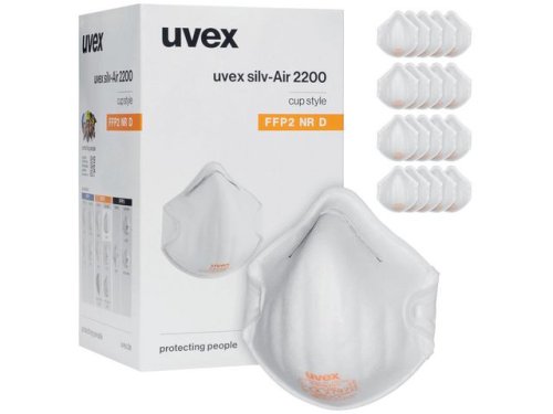 Andningsskydd UVEX 2200 FFP2 20/FP