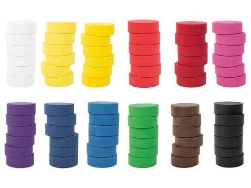 F�rgblock 44 mm bl� 6/FP