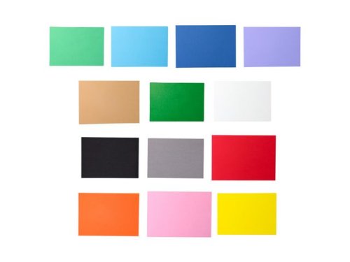 Dekorationskartong 46x64cm svart