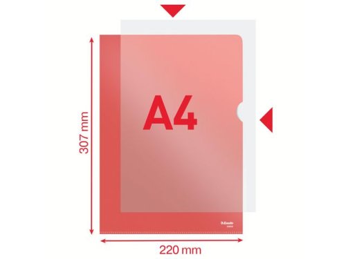 Aktmapp ESSELTE A4 0,11 rd 100/FP
