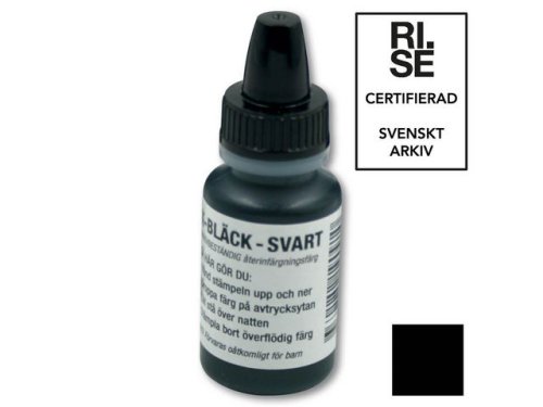 Stmpel K-Blck 10 ml svart (arkivbest)