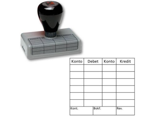 Stmpel kontering 102