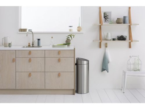 Papperskorg BRABANTIA Touch Bin 40L Mat