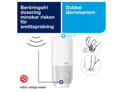 Dispenser TORK S4 Tvl INT Sens. vit