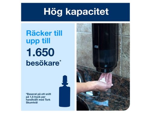 Dispenser TORK S4 Tvl INT Sens. svart