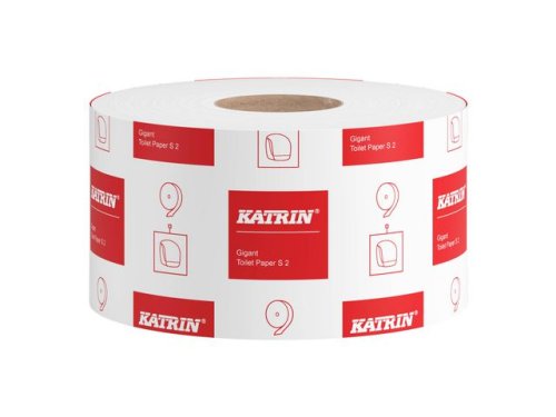 Toalettpapper KATRIN Gigant S2, 2-lag 200m 12/fp