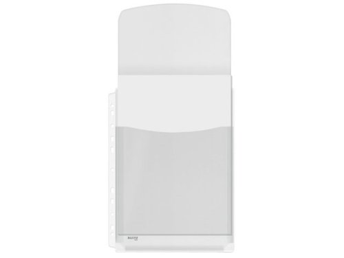 Plastficka A4 PVC 0,17mm med bälg & klaff 5st/fp