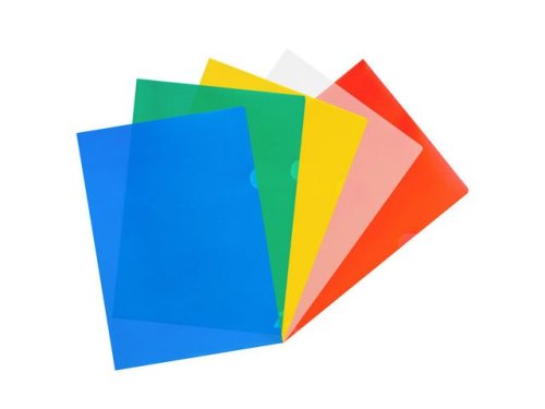 Aktmapp A4 0.15 sort frger 25/FP