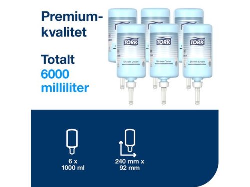 Duschtvl TORK Pre S1 Shower Cream 1L