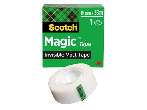 Dokumenttejp 19mm x 33m SCOTCH 810