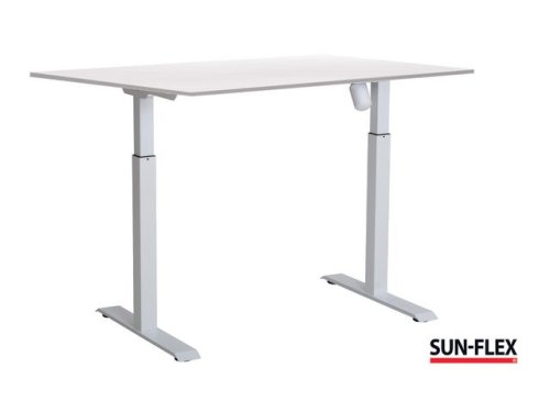 Bord SUN-FLEX II hj/snk 140x80 vit/vit
