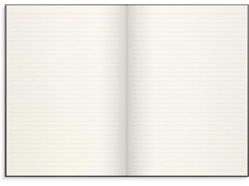 Ant.bok BURDE A4 textil linj mrkgr