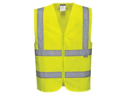 Varselvst PW C375 gul kl 2 XL