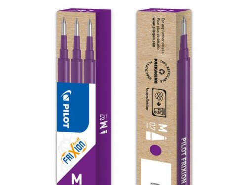 Patron PILOT Frixion 0,7mm lila 3/FP