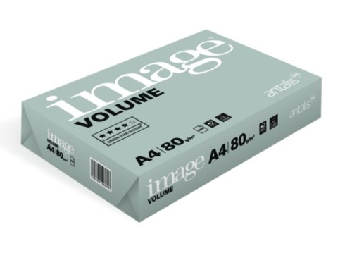 Kopieringspapper Image Volume 80g A4 H�lat 2500ark/krt