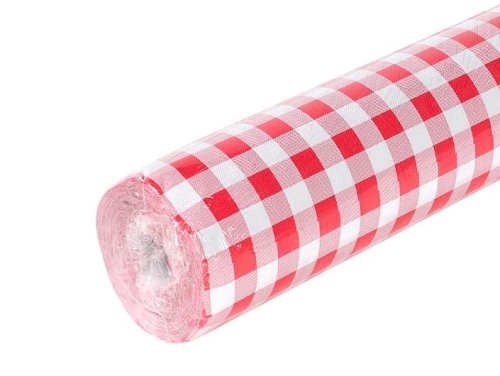 Duk PRONAPPE Rutig 1,18x25m rd/vit