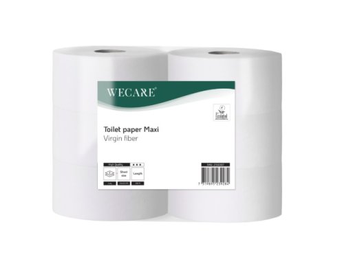 Toalettpapper WeCare Maxi 300m 2-lag 6 rl/fp