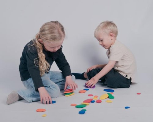 Regnb�gsstenar 36st