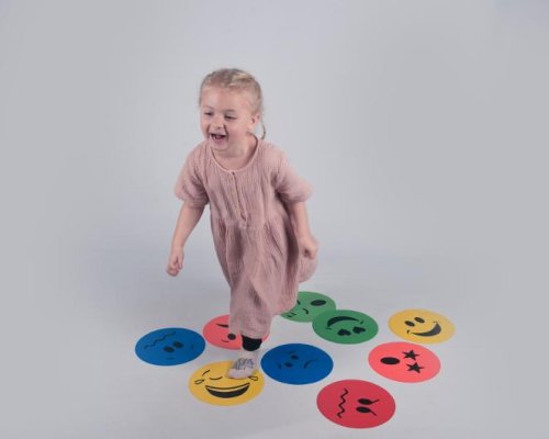 Markeringsplattor K�nslor 10 st