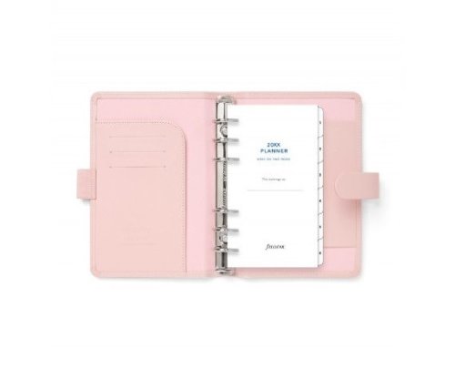 Filofax Systemkalender Saffiano Personal Blush