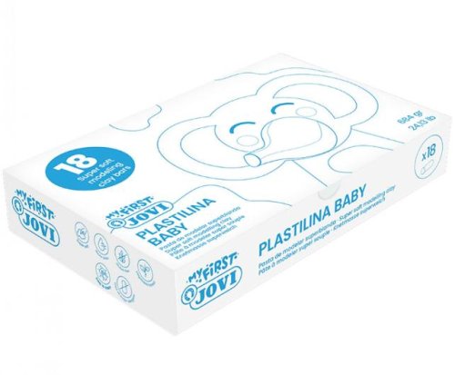 Modellera PLASTILINA Baby 18x38g r�d