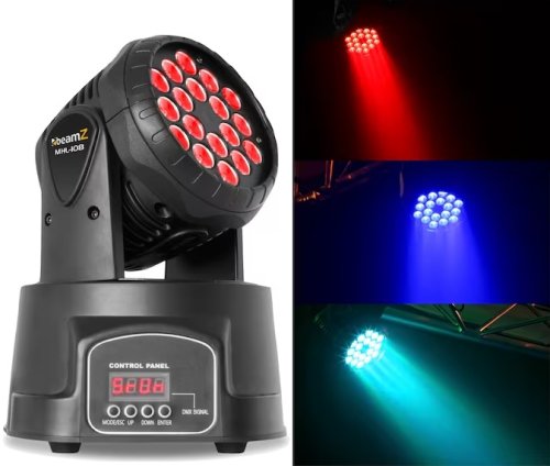 BeamZ MHL108MK3 Wash 18x 3-1 RGB 11 DMX