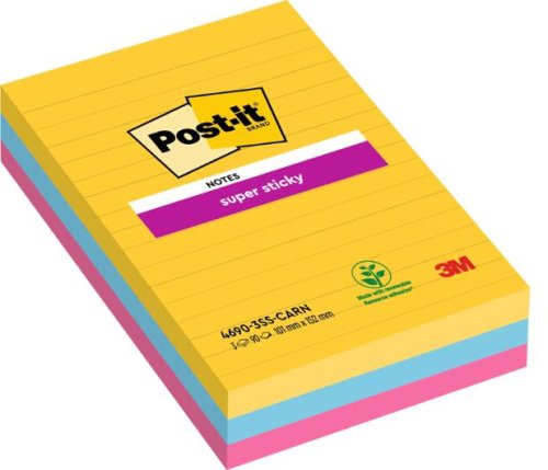 Notes POST-IT SS Rio 101x152mm 3/FP