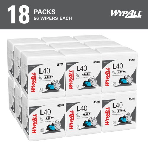 Torkduk WypAll PowerClean L40 Extra 56ark/fp