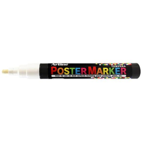 M�rkpenna ARTLINE Postermarker 2mm vit
