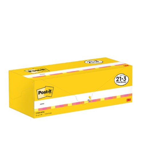 Notes POST-IT V�rdepack 76x76mm 24/FP