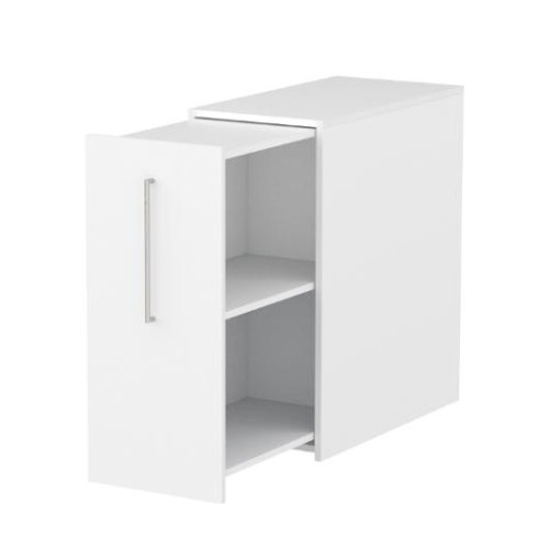 Sidoskp 92,5x80cm vnster vitlaminat