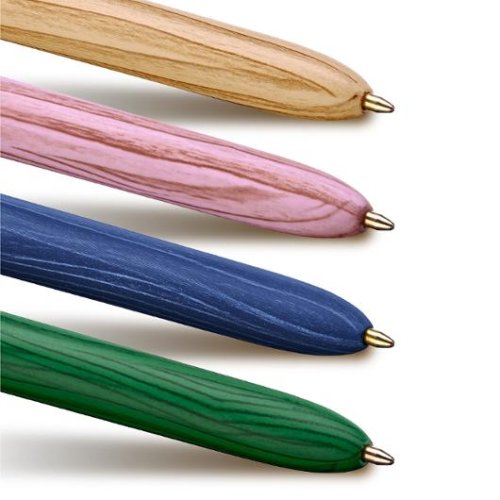 Kulpenna BIC 4 Colours Wood 1mm