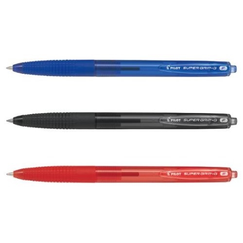 Kulpenna PILOT Super Grip F 0,7 svart