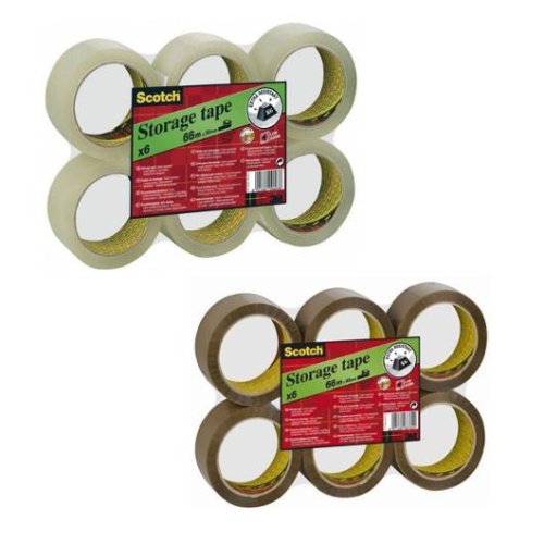 Packtejp 50mmx66m SCOTCH PP Transparent