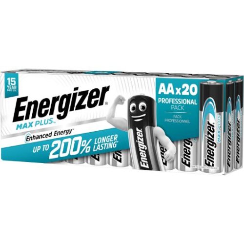 Batteri ENERGIZER Max Plus AA 20/FP