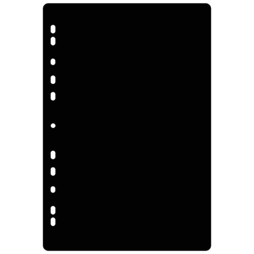 Fotoblad A4 220 Gram 25 Pack Svarta