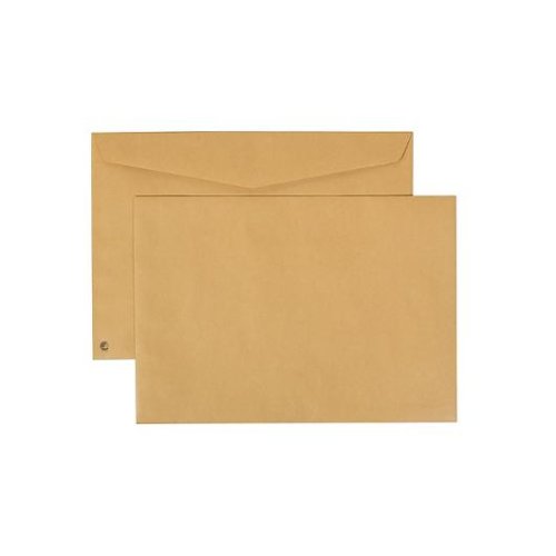 Kuvert SOBER C5 80g FH brun 500/fp