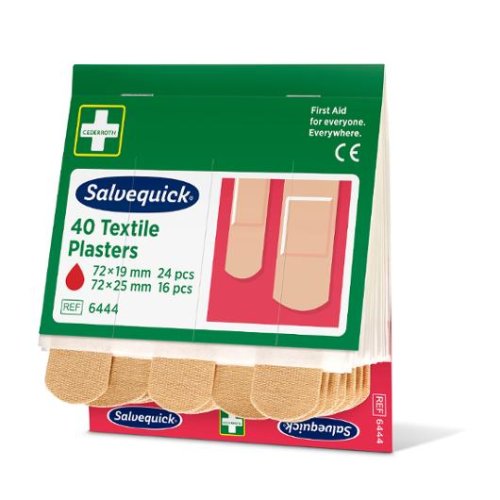 Pl�ster SALVEQUICK refill textil 40/fp