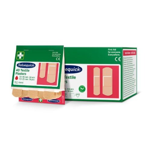 Pl�ster SALVEQUICK refill textil 40/fp