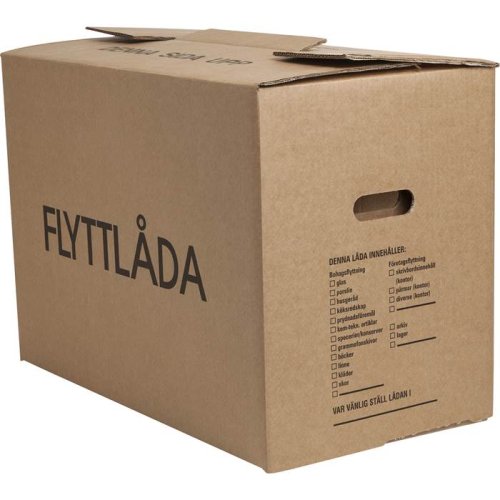 Flyttlda 560x330x406mm dubbelwell 7mm