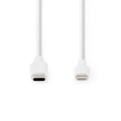 Kabel NEDIS Lightning - USB-C 2m vit