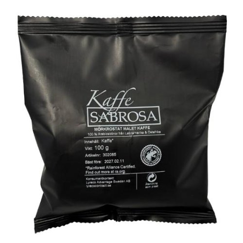 Kaffe Sabrosa M�rkrost 100g 64/FP
