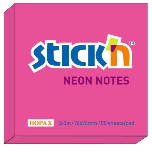Neonblock 100b 76x76, Rd