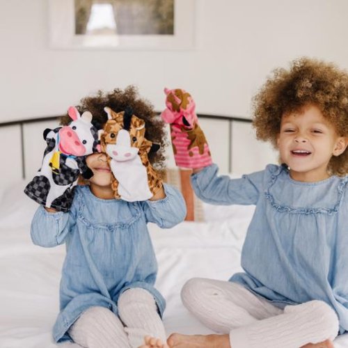 Handdockor bondgrds djur 4/fp