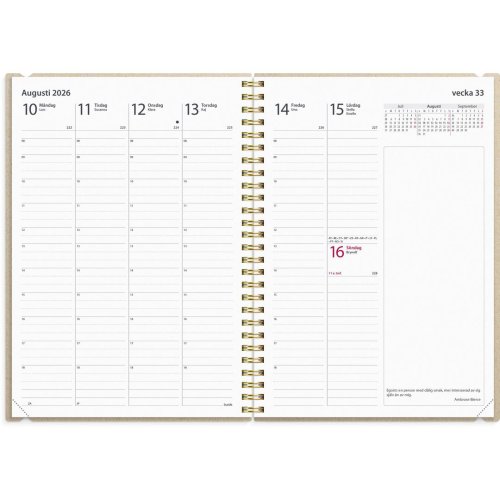 Kalender Business Story 2026 rutor