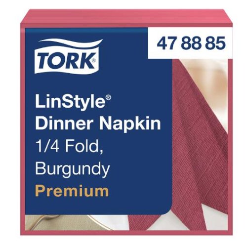 Servett TORK LinStyle r�d 39x39cm 50/fp