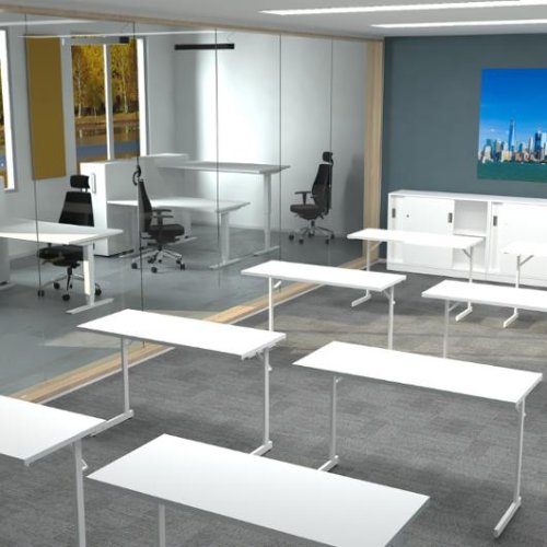 Bord hj/snk Pro 1400x800 vit/vit