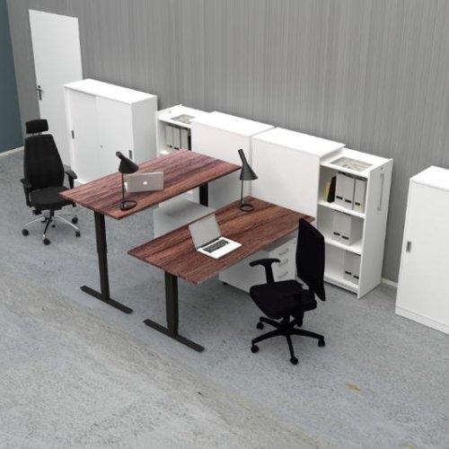 Bord hj/snk Pro 1800x800 valnt/svart