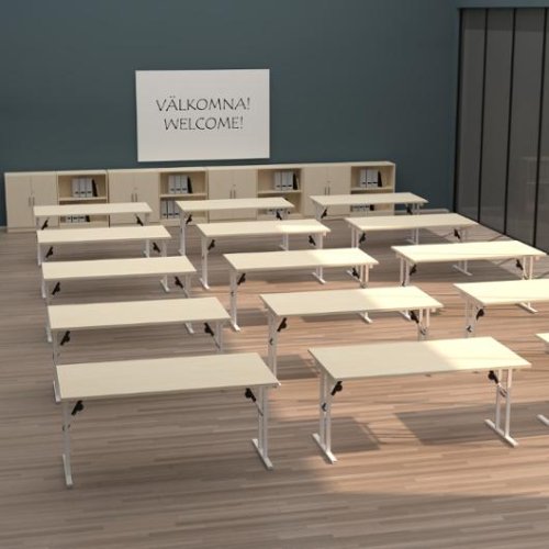 2xA4-hylla 800x400x915 mm ljus bjrk