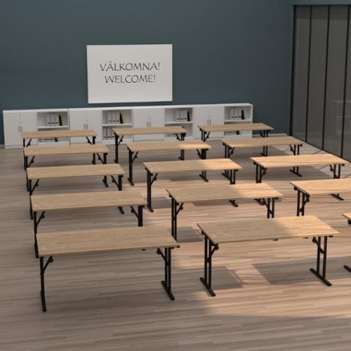 Fllbord 1600x800x730x25 sand ek/svart